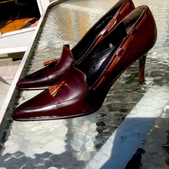 New Ralph Lauren leather shoes 9.5 - Picture 1 of 2